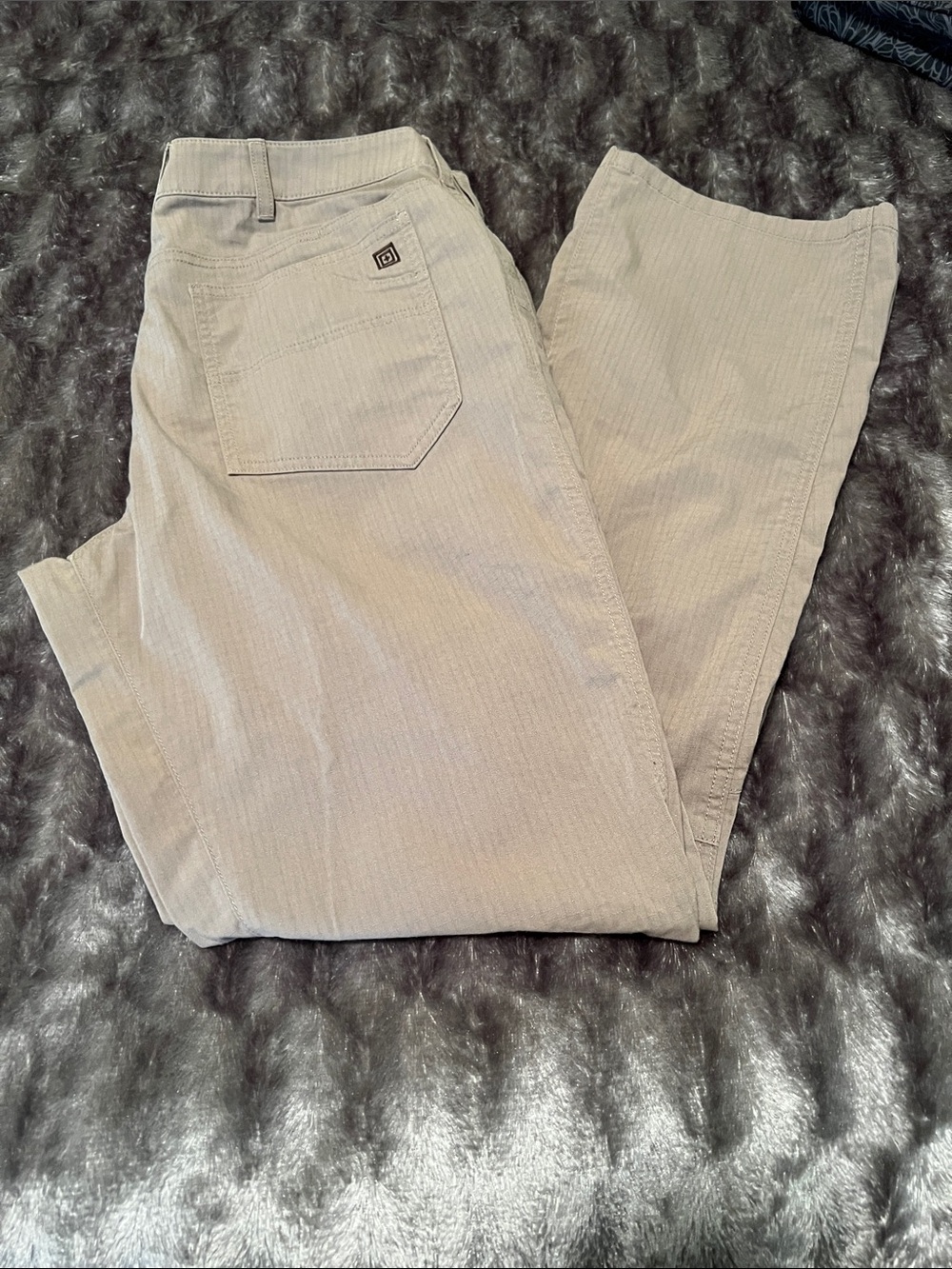 Men's 5.11 Tactical Khaki Pants - Classic Straight Fit, size 36x34